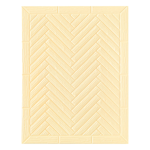 Herringbone Décor, 3D Embossingfolder - Spellbinders