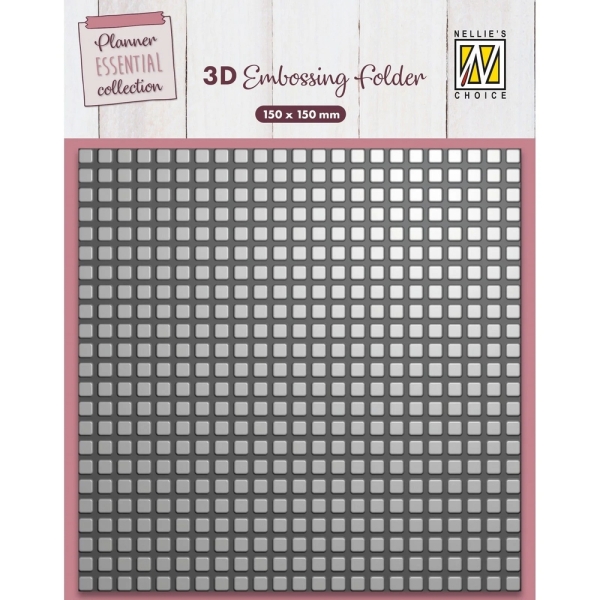 Blocks, 3D Prägeschablone - Nellie's Choice