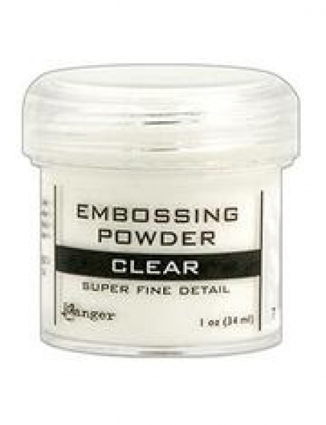 Embossingpulver, Super Fine Clear - Ranger