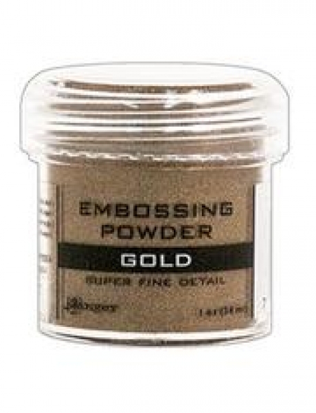 Embossingpulver, Gold Super Fine Detail - Ranger