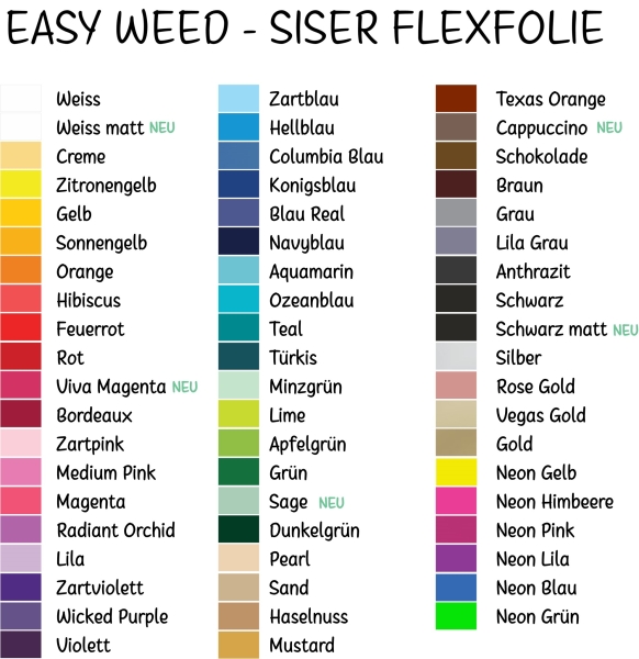 Siser Easy Weed P.S. Film Flexfolie