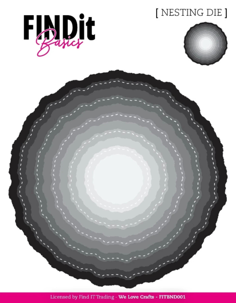 Stitched Wavy Cicles, Stanze - Find It Trading