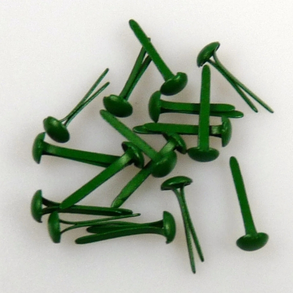 Brads Christmas Green, 3 mm  - Nellie's Choice