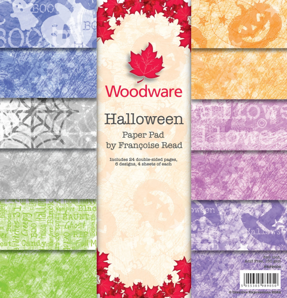 Halloween 8x8 Paperpad - Woodware