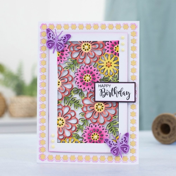 Contemporary Blossom Create-A-Card, Stanze - Gemini