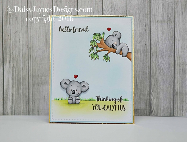 You're Koalafied, Clearstamp - Gerda Steiner Designs