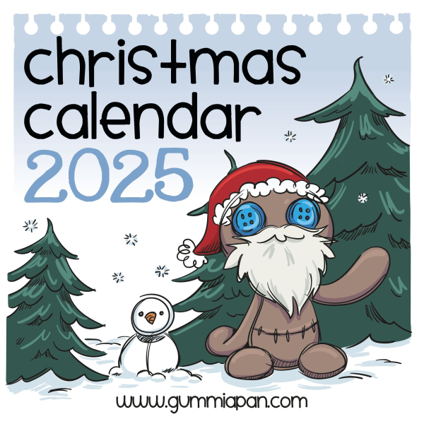 Adventkalender Gummiapan 2025 - VORBESTELLUNG