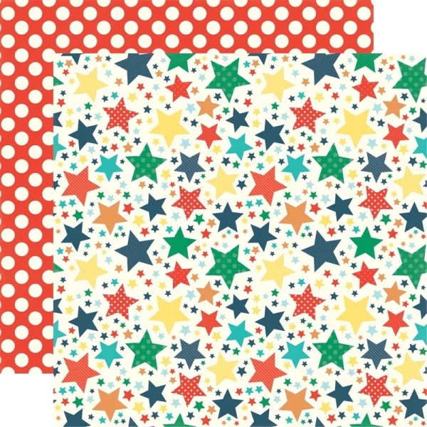 Happy Birthday Boy, Star of the Show, Designpapier - Echo Park