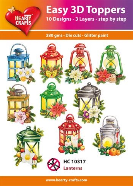 Lanterns, 3D Topper Die Cuts