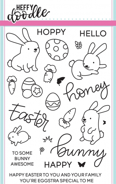 Honey Bunny Boo, Clearstamp - Heffy Doodle