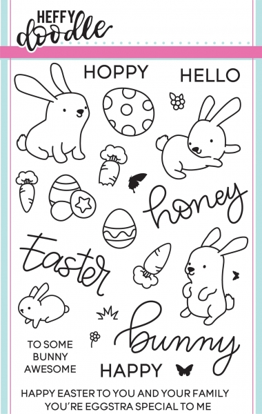 Honey Bunny Boo, Clearstamp - Heffy Doodle