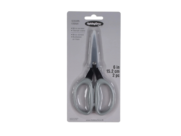 Titanium Coated Craft Scissors 6" - HobbyGros