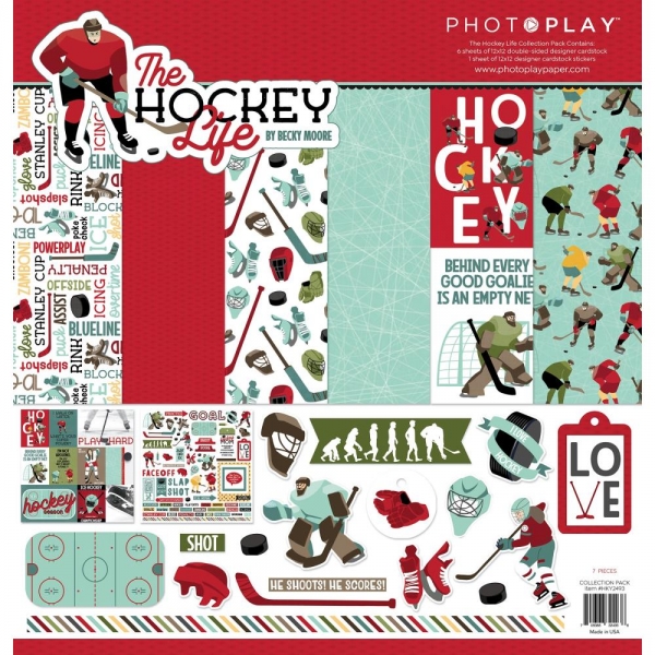 The Hockey Life Collection 12x12 - Photoplay