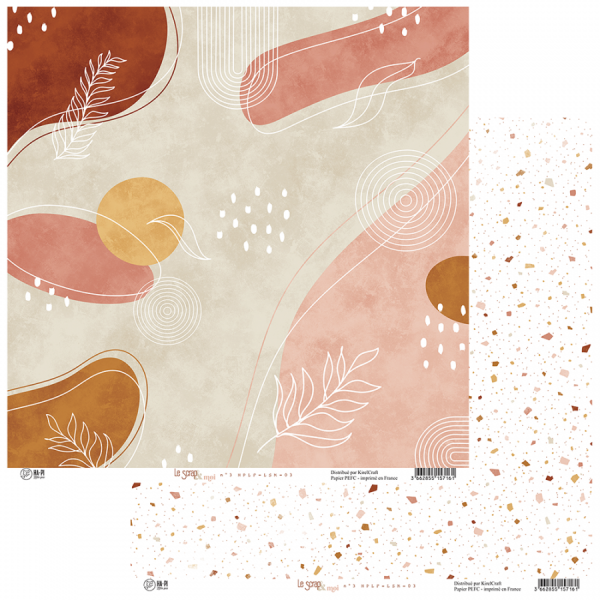 Le Scrap & Moi #03, Designpapier - HA PI Little Fox
