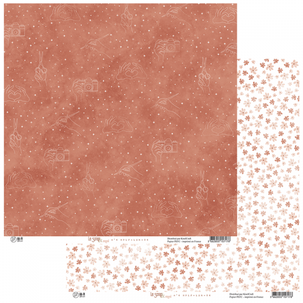 Le Scrap & Moi #04, Designpapier - HA PI Little Fox