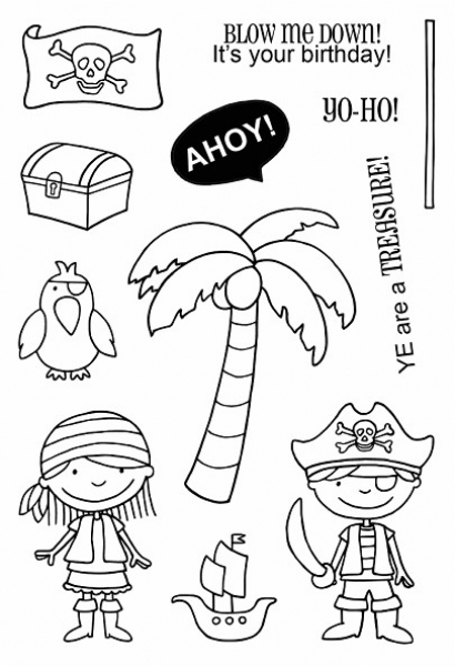 Ahoy!, Clearstamp - Jane's Doodles