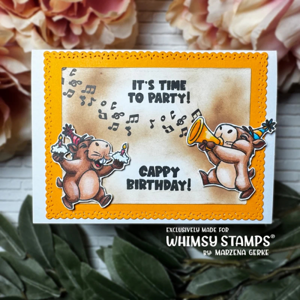 Cappy Birthday, Clearstamps - Whimsy Stamps