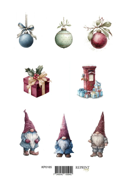 Christmas A4 Coutouts - Reprint