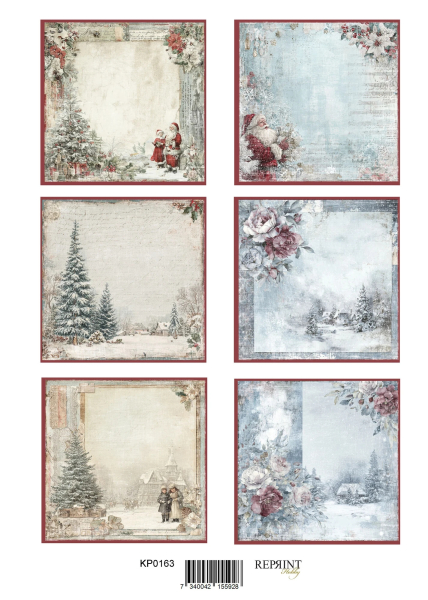 Christmas A4 Coutouts - Reprint