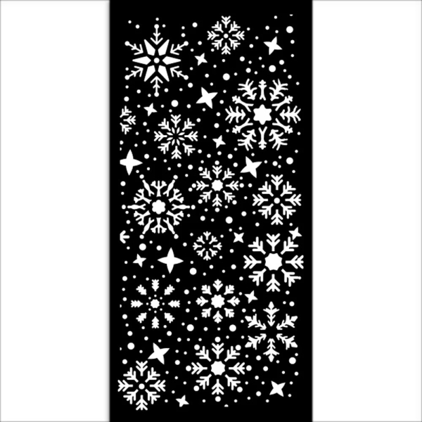 Snowflakes, Schablone - Stamperia
