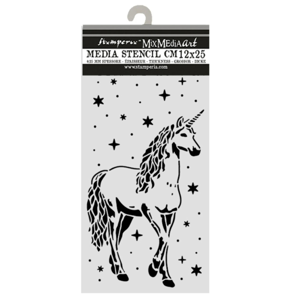 Unicorn, Schablone - Stamperia