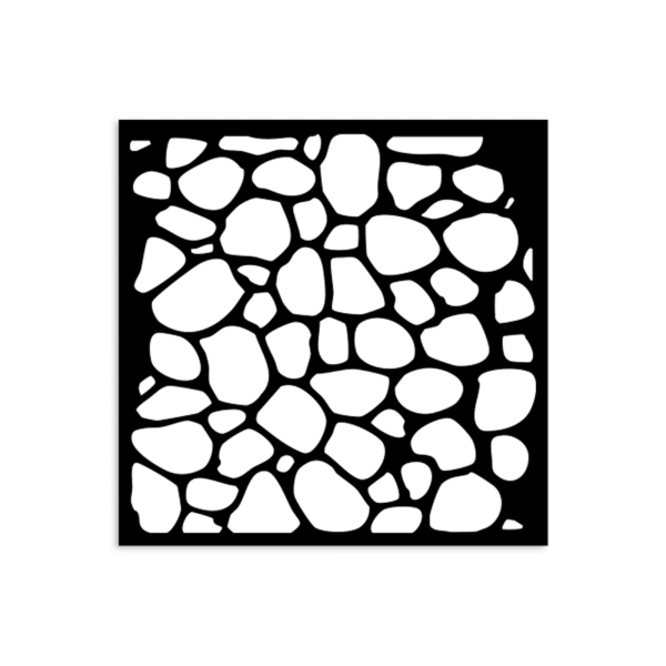 Hidden Grove, Stone Pattern, Schablone - Stamperia