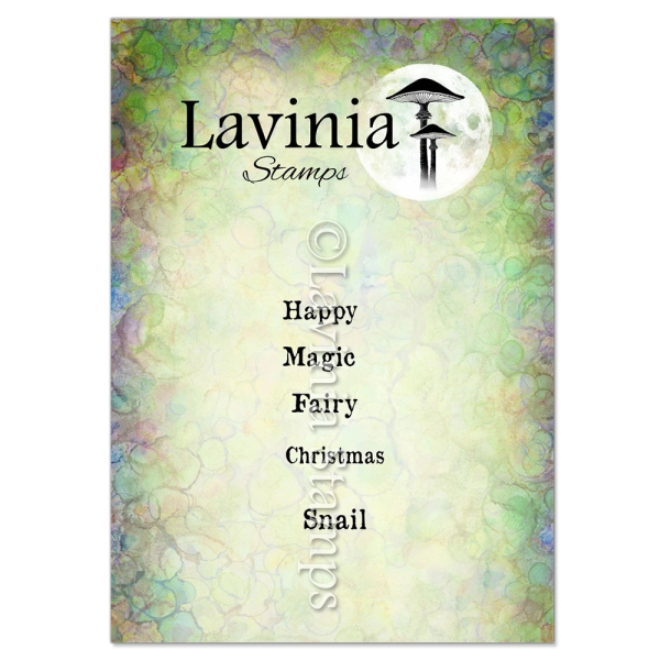 Mailbox Names, Clearstamp - Lavinia Stamps