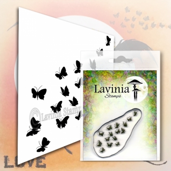 Flutterbies, Clearstamp - Lavinia Stamps