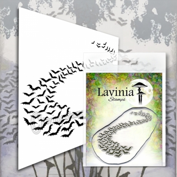 Bat Colony , Clearstamp - Lavinia Stamps