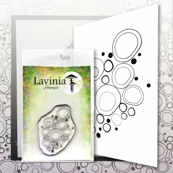 Blue Orbs, Clearstamp - Lavinia Stamps