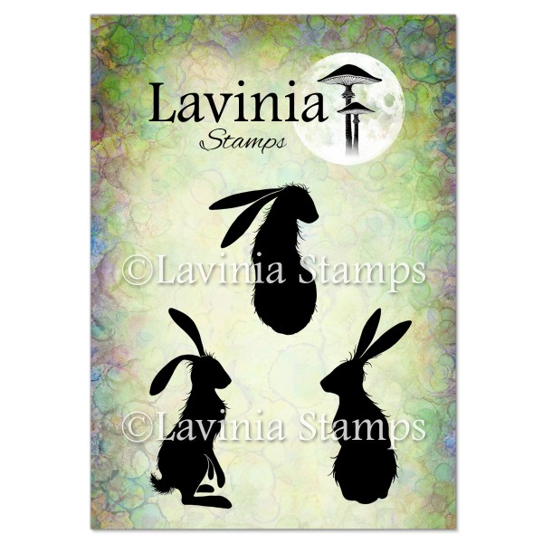 Wild Hares Set Large, Clearstamp - Lavinia Stamps