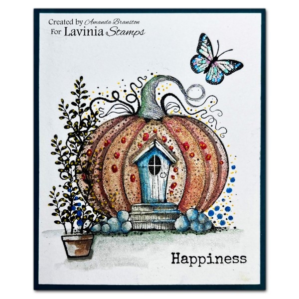 Pumpkin Lodge, Clearstamp - Lavinia Stamps
