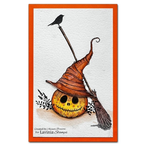 Playful Pumpkin, Clearstamp - Lavinia Stamps