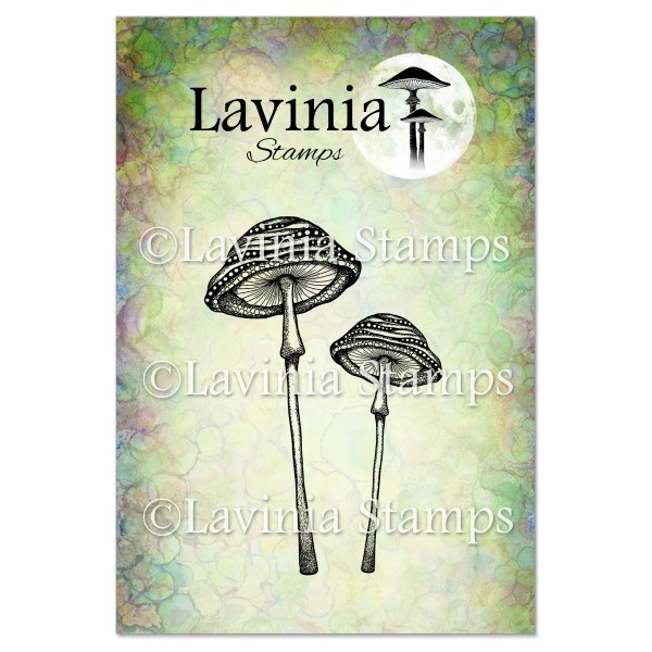Snailcap Mushrooms, Clearstamp - Lavinia Stamps