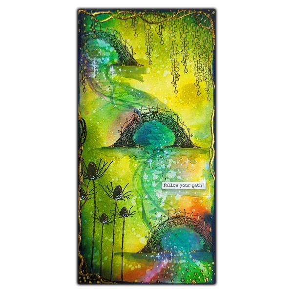 Sacred Bridge Small, Clearstamp - Lavinia Stamps