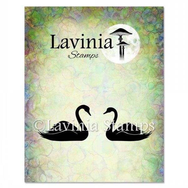 Swans, Clearstamp - Lavinia Stamps