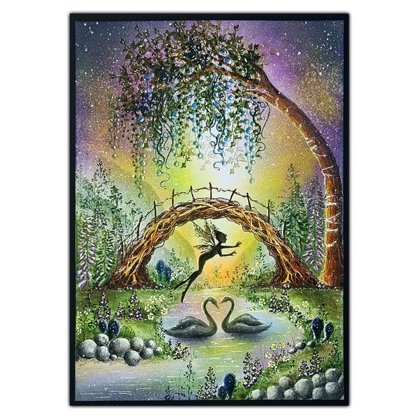 Swans, Clearstamp - Lavinia Stamps