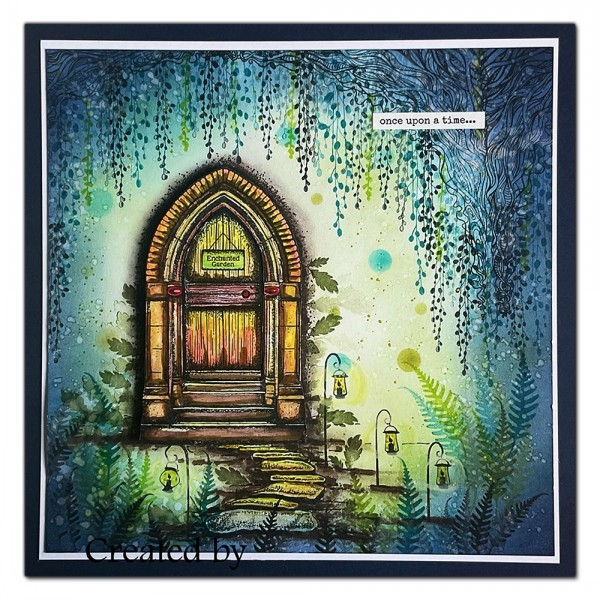 Inner Wooden Door, Clearstamp - Lavinia Stamps