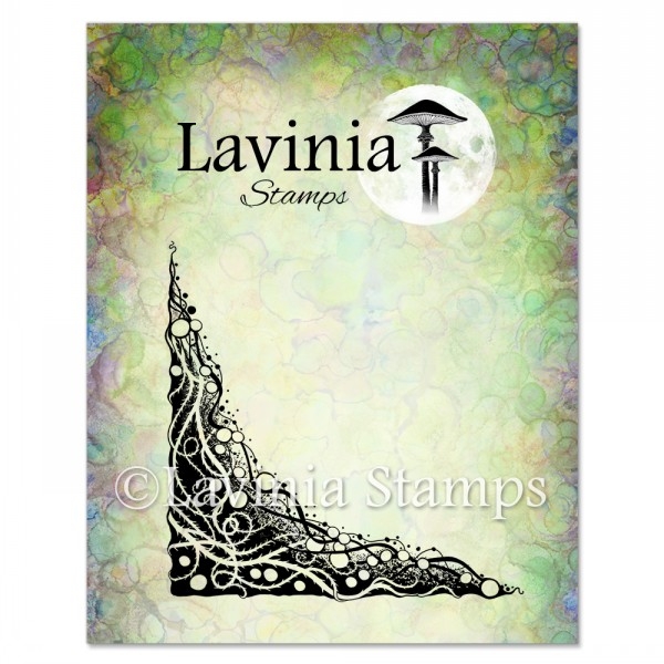 River Root Corner Small, Clearstamp - Lavinia Stamps