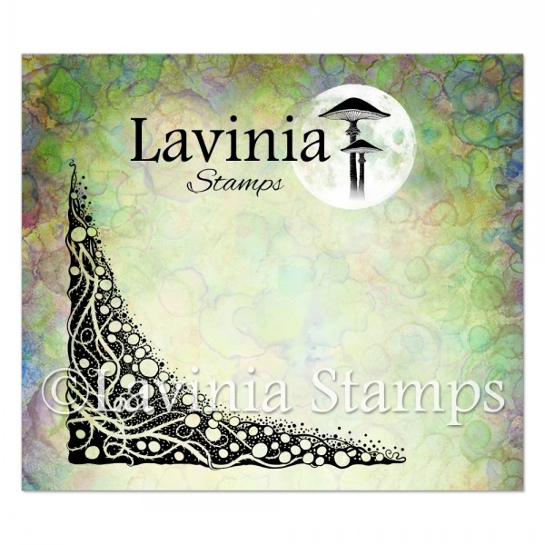 Tangled River Root Corner, Clearstamp - Lavinia Stamps