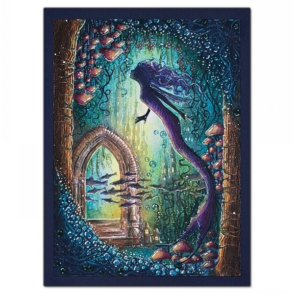 Tangled River Root Corner, Clearstamp - Lavinia Stamps
