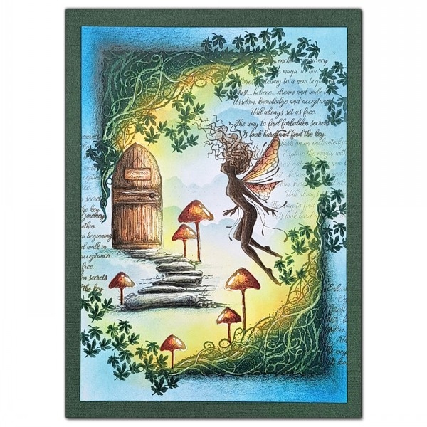 Mini Silver Leaves, Clearstamp - Lavinia Stamps