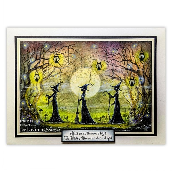Coven of the Blue Moon, Clearstamp - Lavinia Stamps