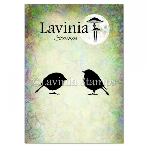 Small Robins, Clearstamp - Lavinia Stamps