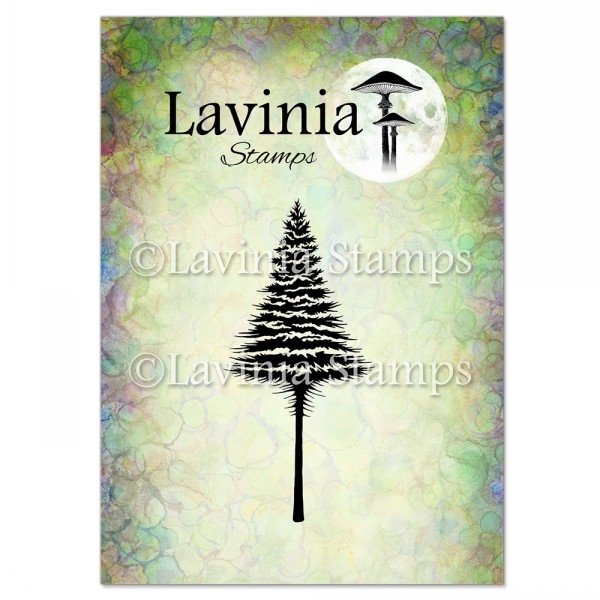 Snowy Fir Tree Small, Clearstamp - Lavinia Stamps