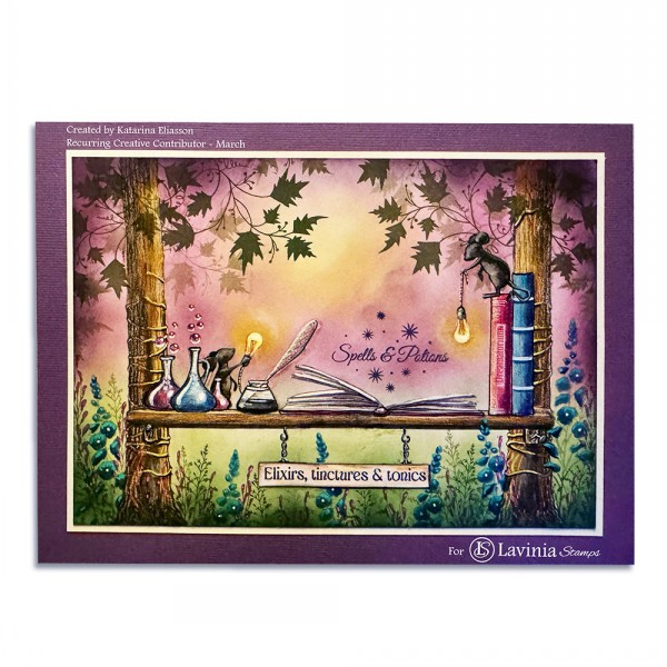 Book of Spells, Clearstamp - Lavinia Stamps