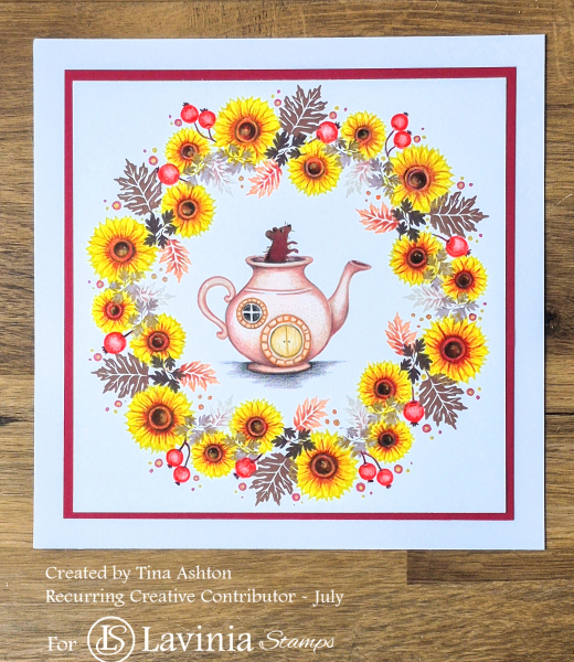 Red Oak Leaf, Clearstamp - Lavinia Stamps