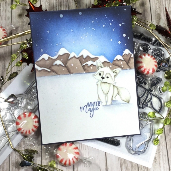 Mountain Border, Clearstamp - LDRS Creative