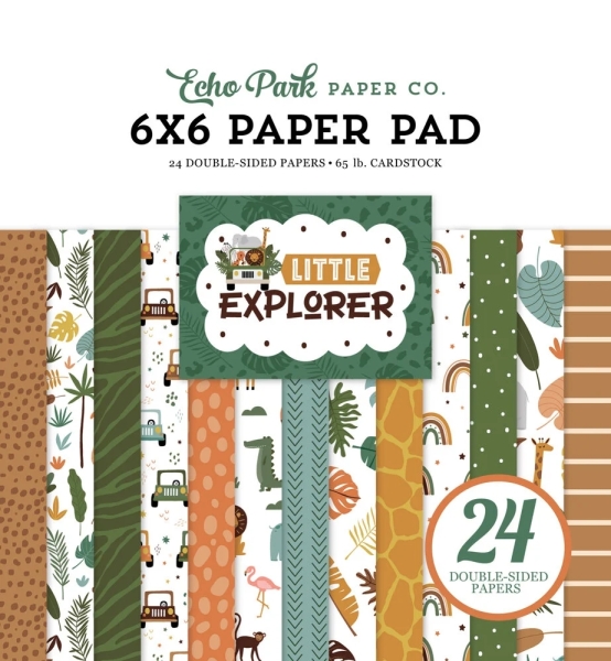 Little Explorer 6x6 Paperpad - Echo Park