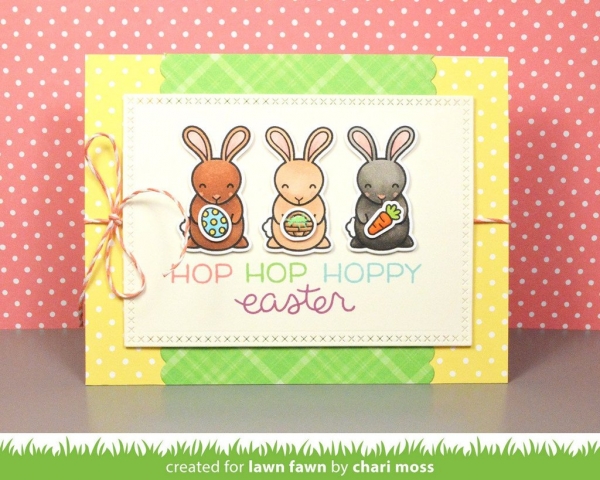 Hoppy Easter, Stempel - Lawn Fawn